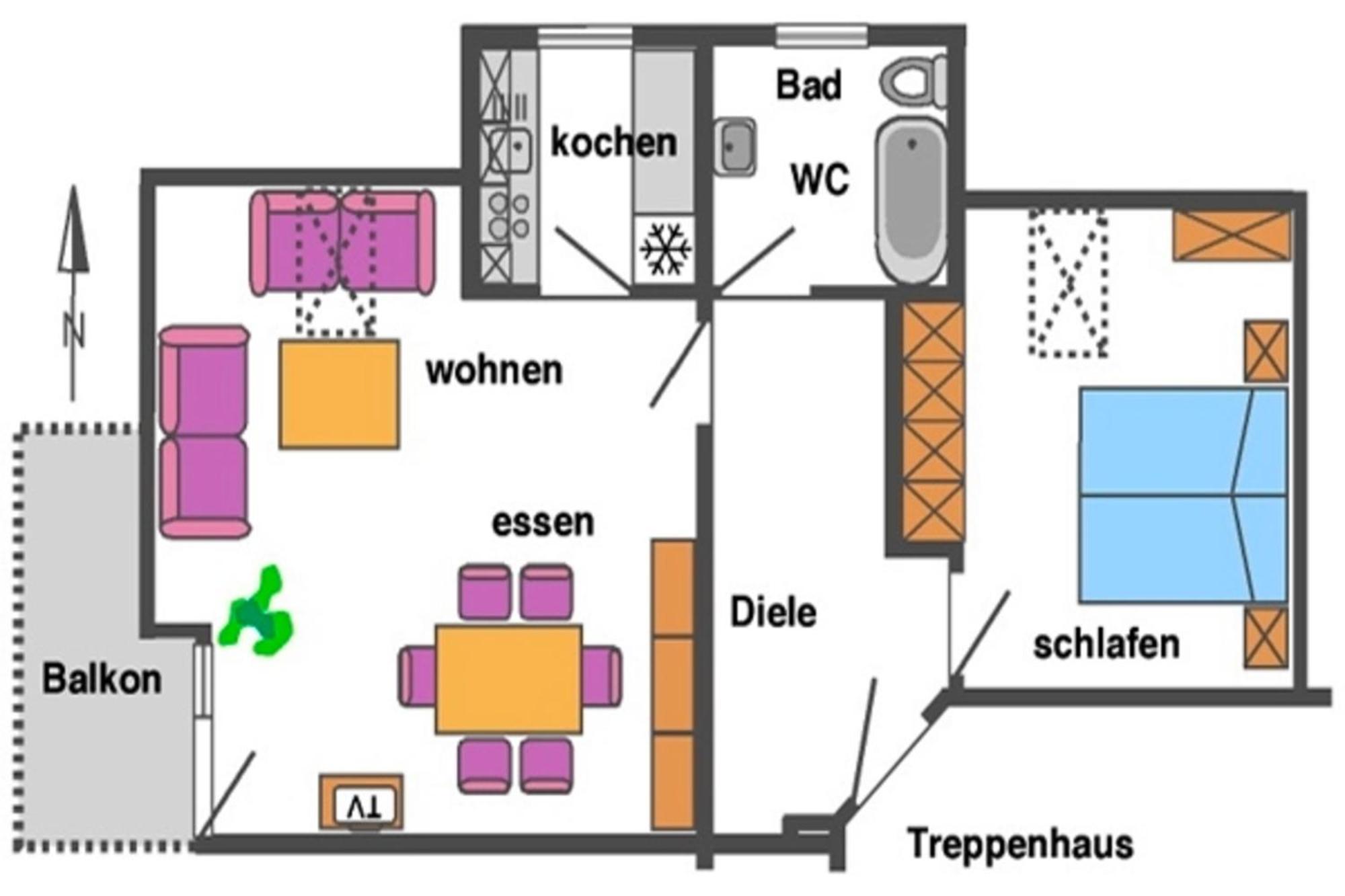 Appartement Residenz "Am Postplatz", Whg 15 à Zingst Extérieur photo